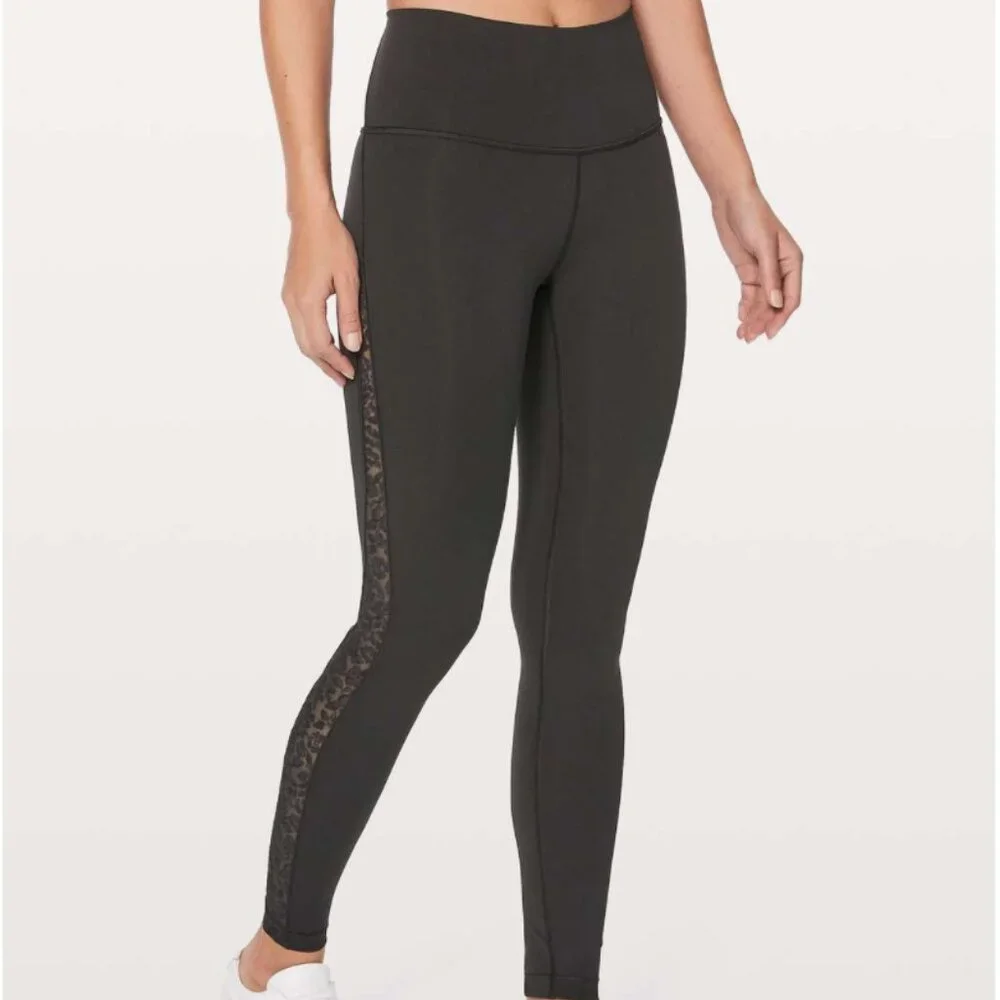 SPECIAL EDITION lululemon Wunder Under Hi-Rise Embroidered - Picture 1 of 9